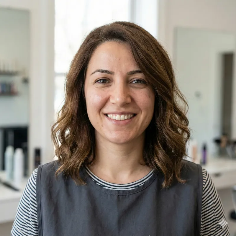 Kadın kuaförü Cansu